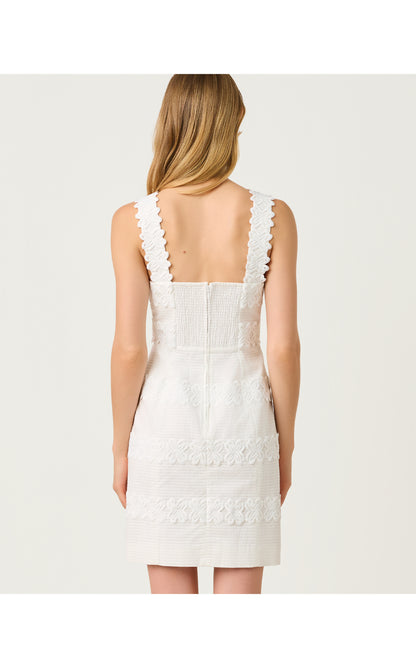 Davis Dress - Resort White