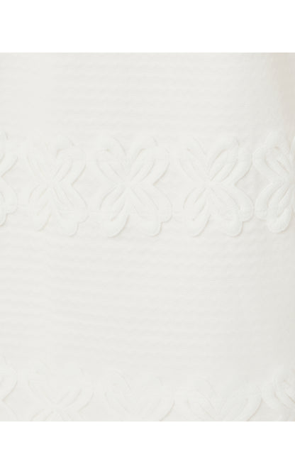 Davis Dress - Resort White