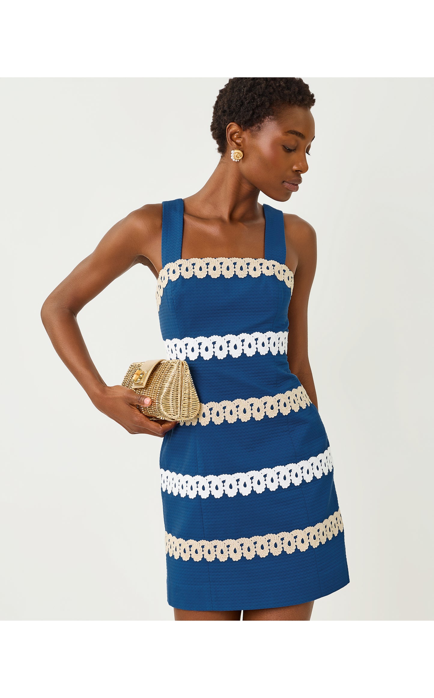 Davis Dress - Starlight Navy
