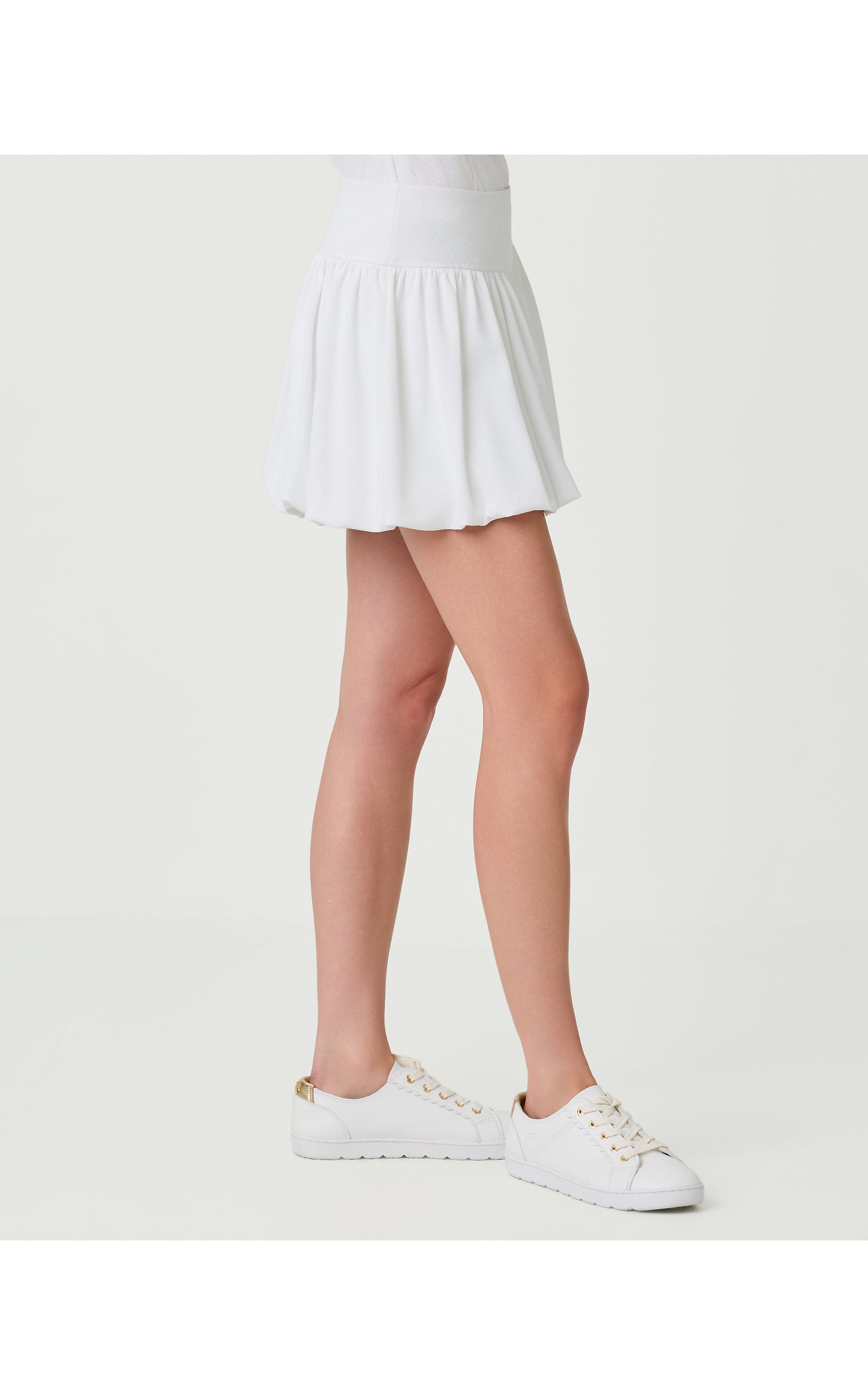 UPF50+ Giorgie Bubble Skort - Resort White