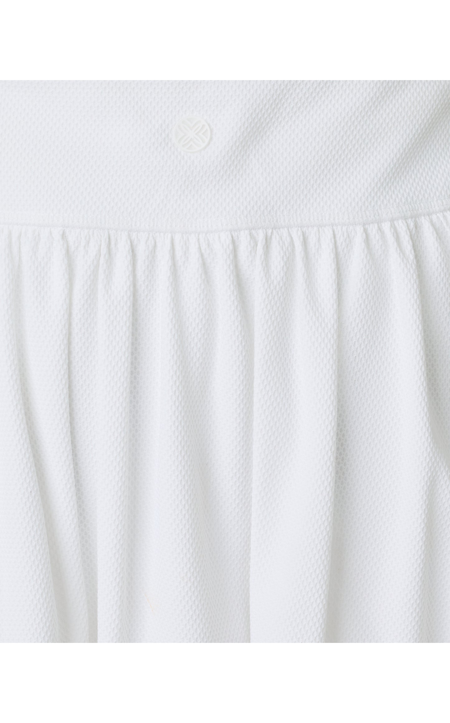 UPF50+ Giorgie Bubble Skort - Resort White