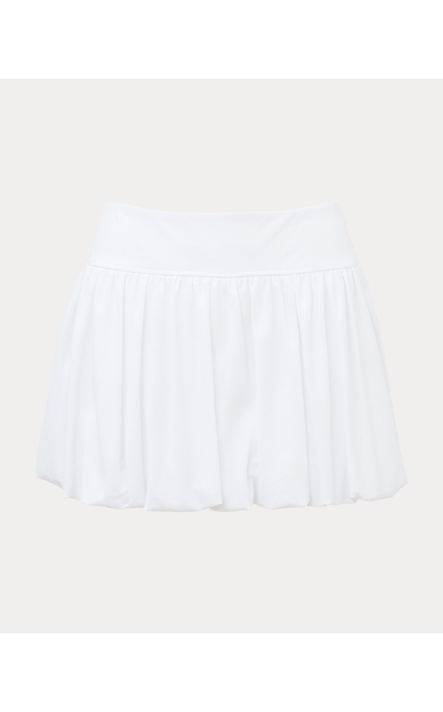 UPF50+ Giorgie Bubble Skort - Resort White