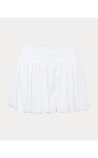 UPF50+ Giorgie Bubble Skort - Resort White