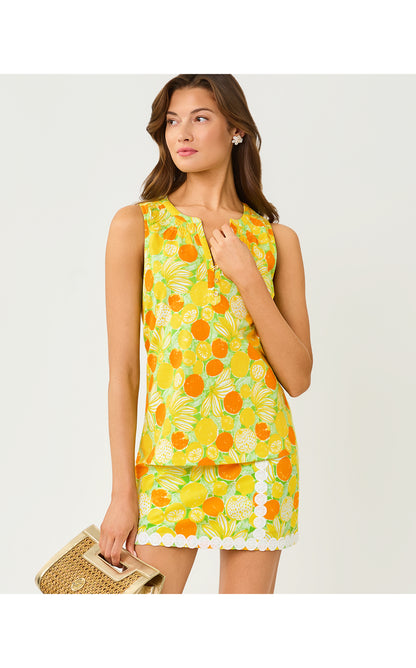 Michelina Mini Skort - Island Palm Zesty