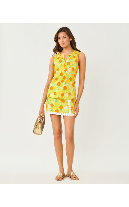 Michelina Mini Skort - Island Palm Zesty