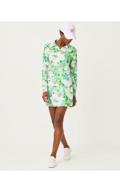 Maryana 15" Lounge Skort - Putting Green Poppyland