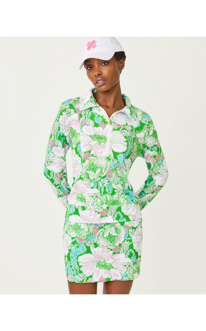 UPF 50+ Eleni Pullover - Putting Green Poppyland