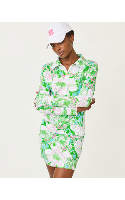 UPF 50+ Eleni Pullover - Putting Green Poppyland