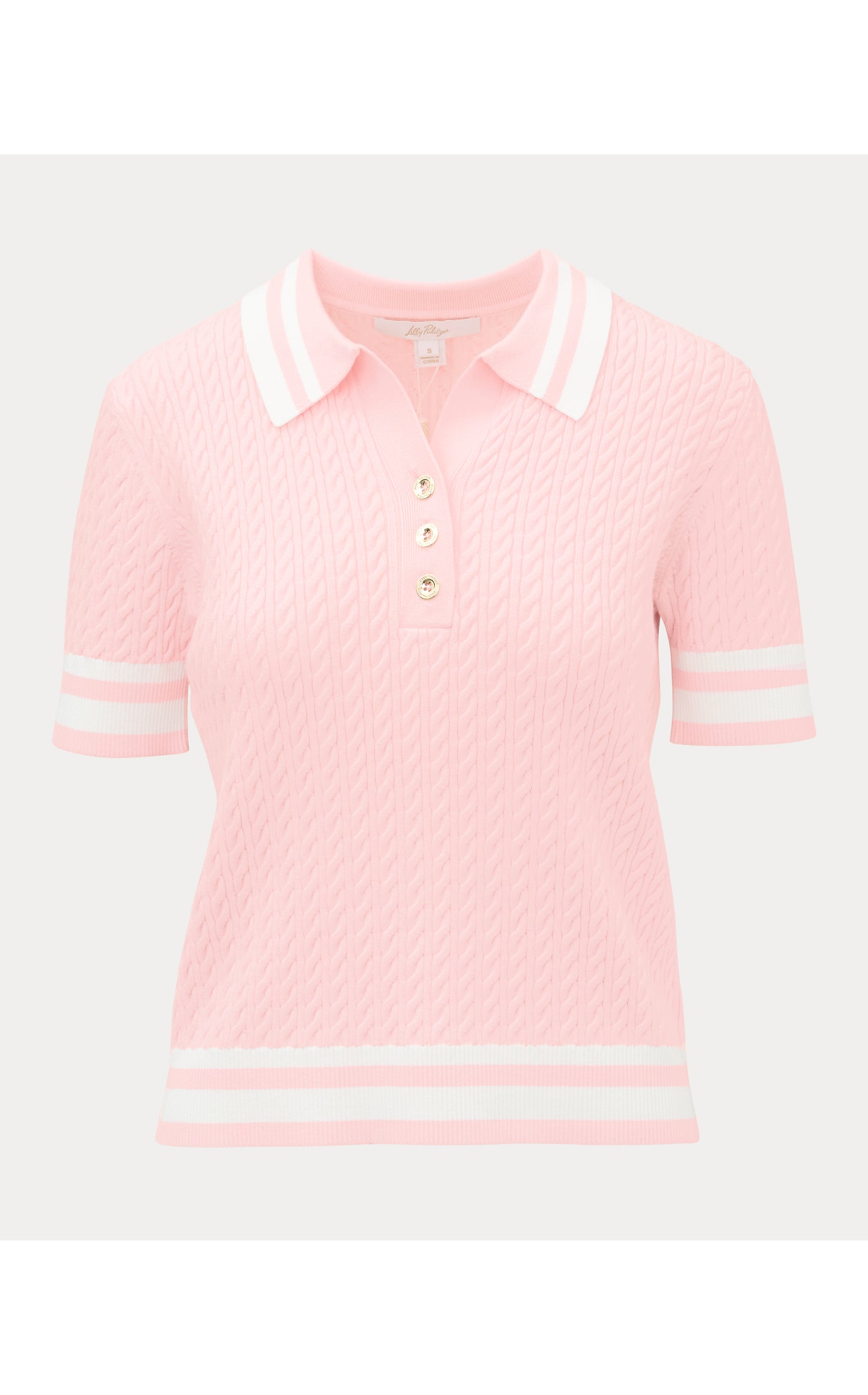 Suzette Sweater - Pink Muse X Resort White Tipping
