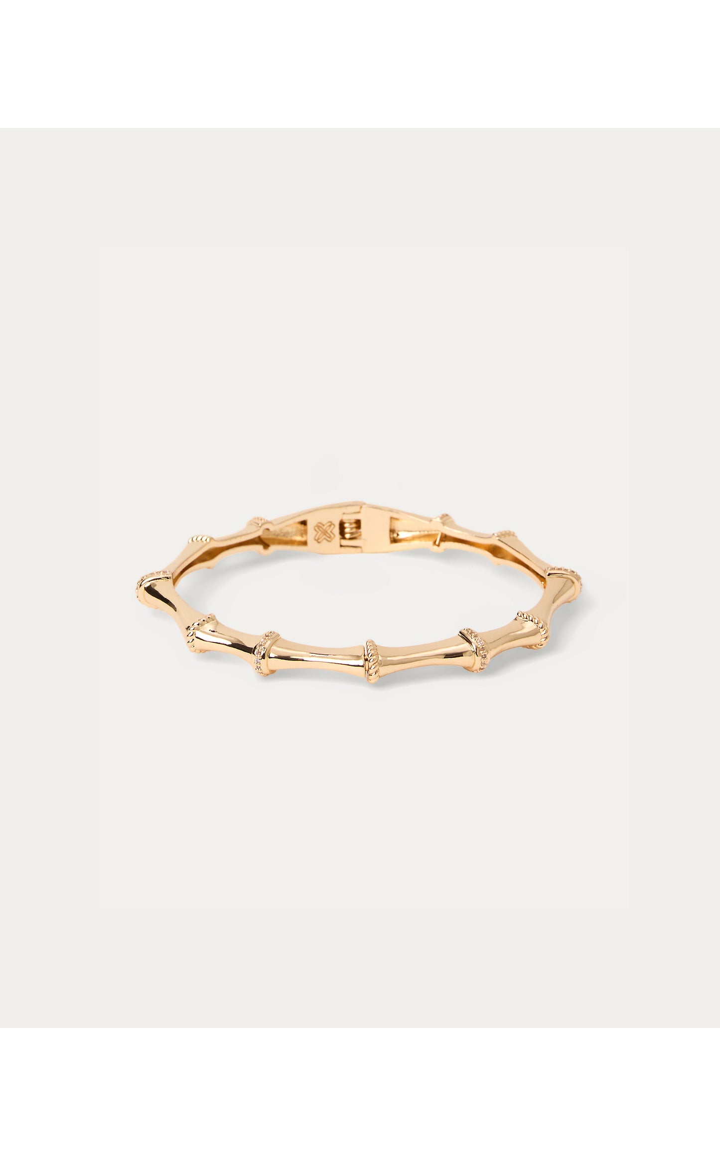 Bamboo Jungle Bracelet - Gold Metallic