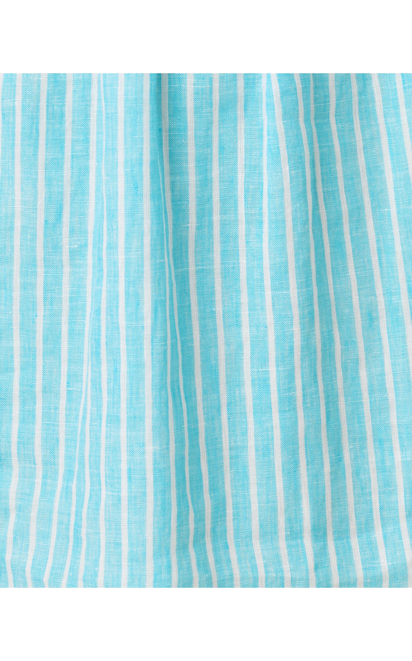 Abralynn Linen Shirtdress - Capri Blue Saint Tropez Stripe