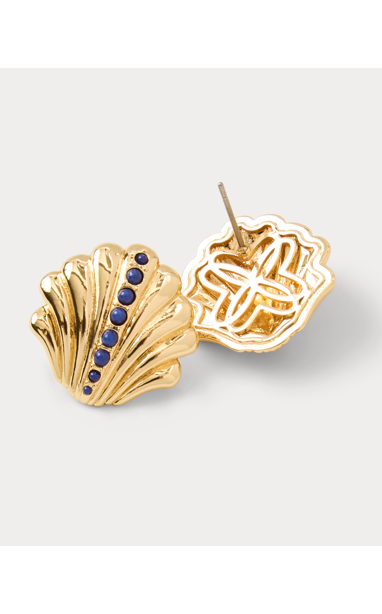 Shelden Stud Earrings - Starlight Navy