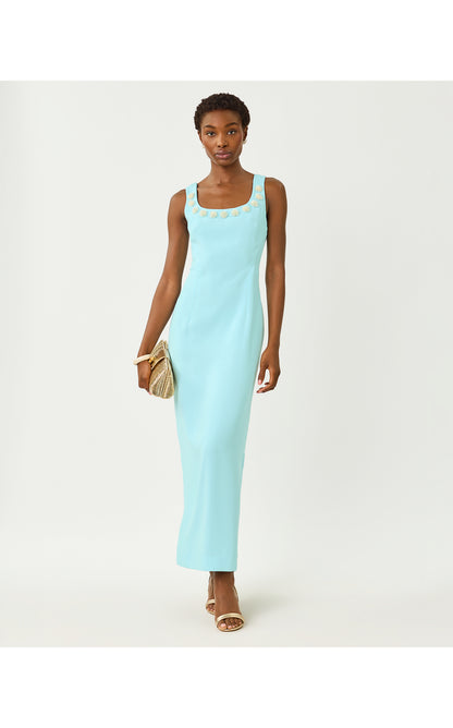 Coralia Maxi Dress - Day Dream Blue