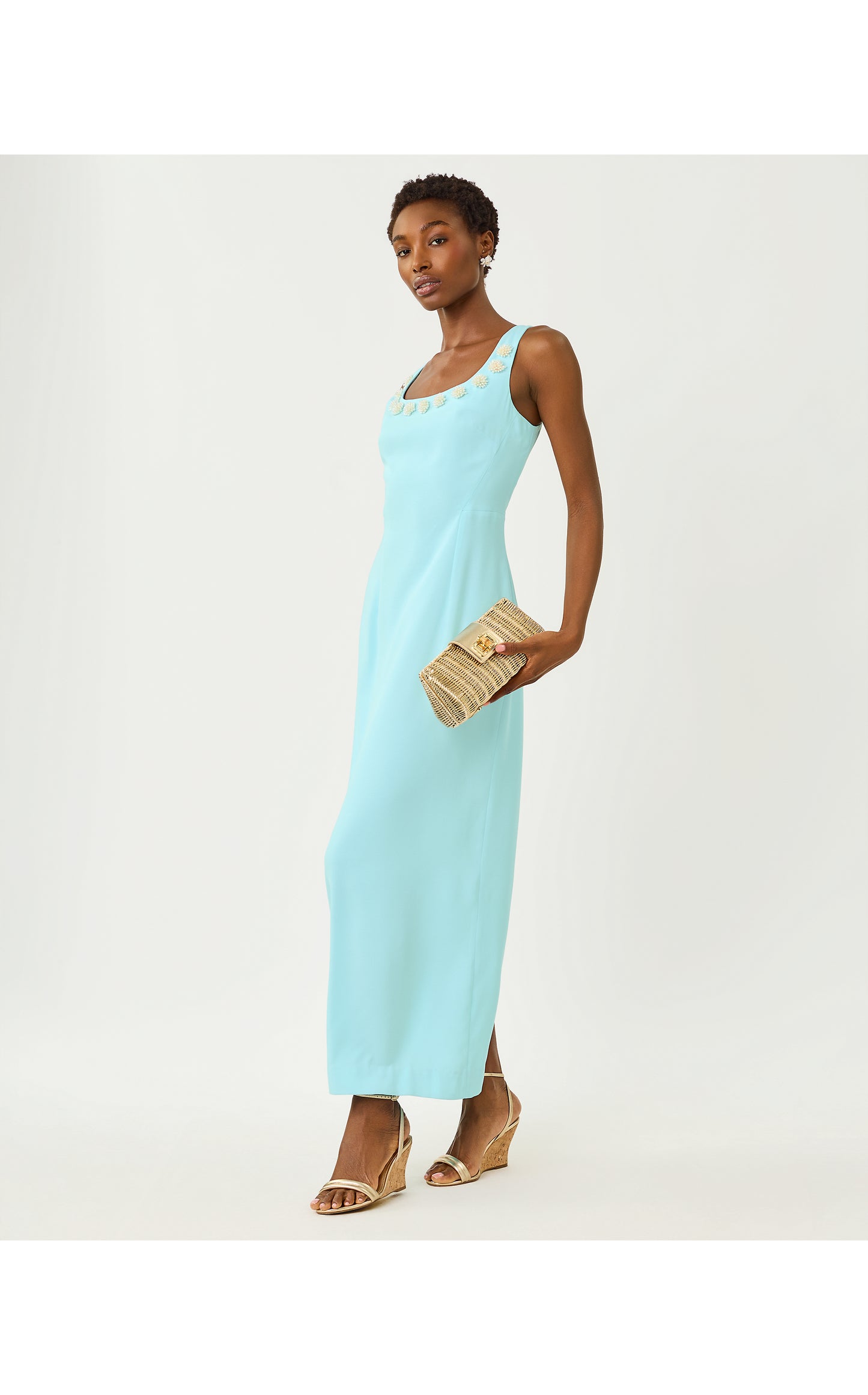 Coralia Maxi Dress - Day Dream Blue
