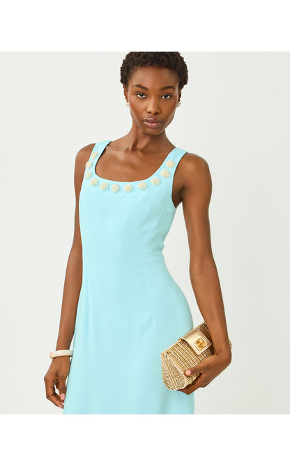 Coralia Maxi Dress - Day Dream Blue