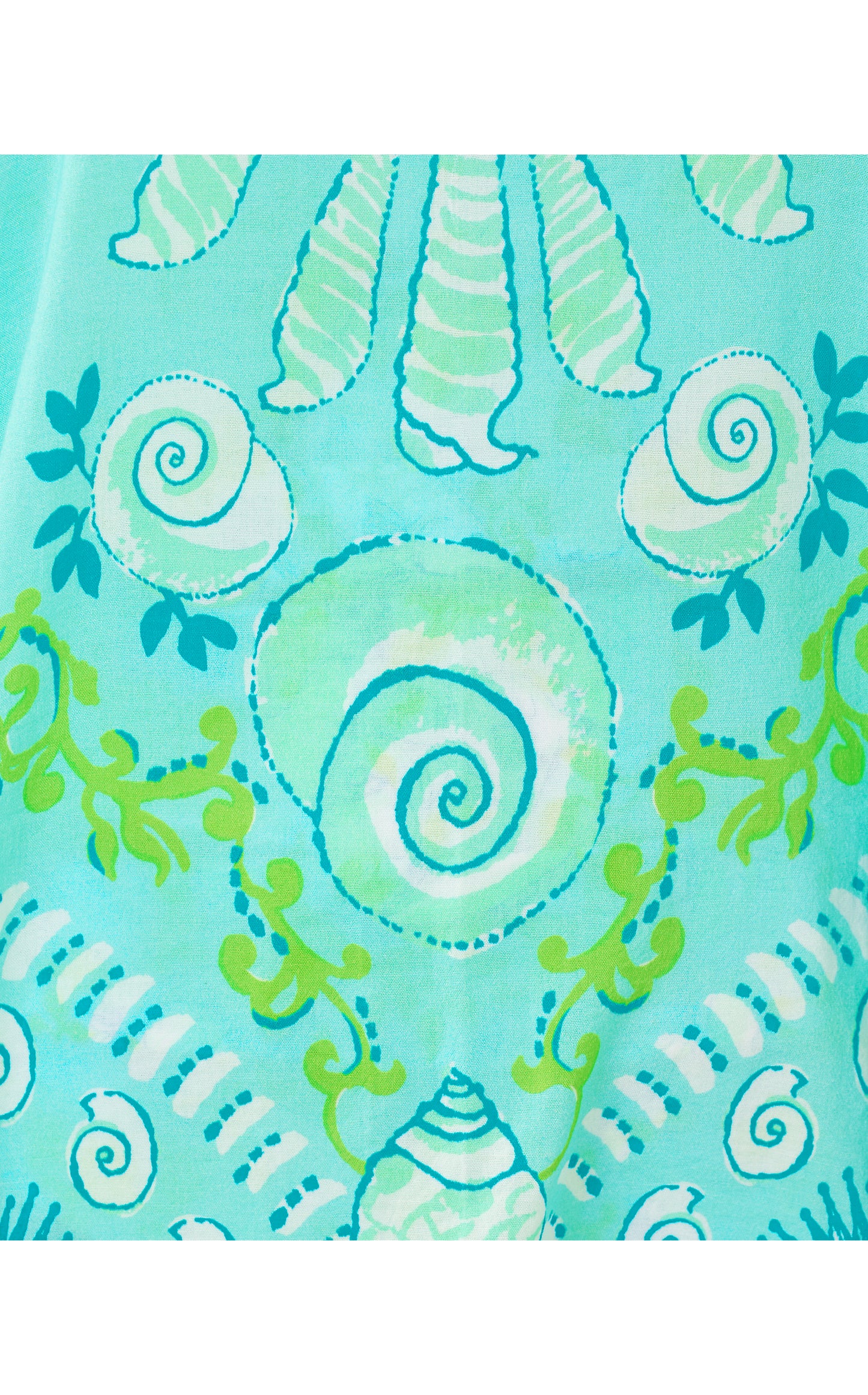 Airsy Caftan Cover-Up - Day Dream Blue Throw Me A Line Engineered Coverup