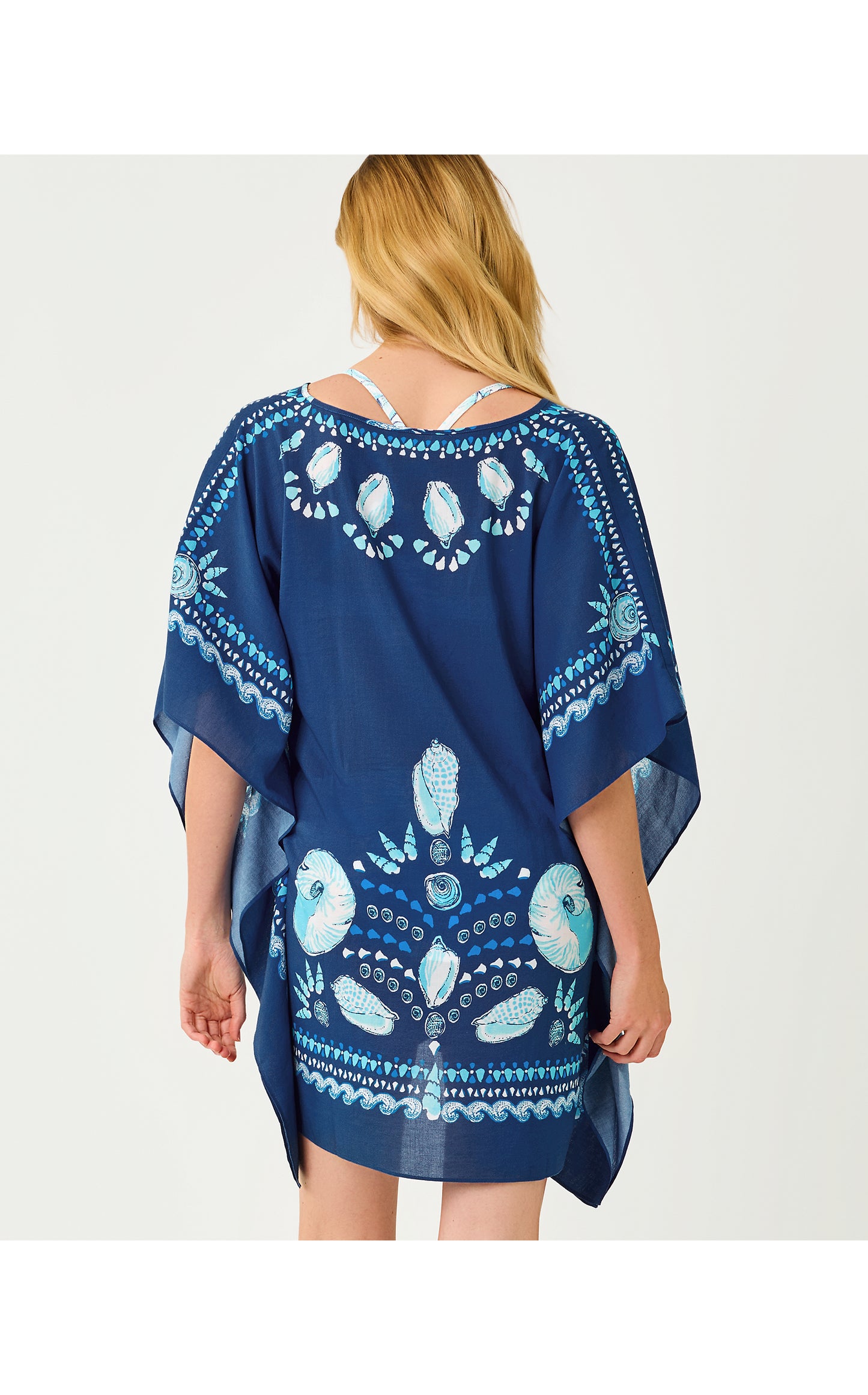 Airsy Coverup - Starlight Navy Shell Shine Engineered Coverup