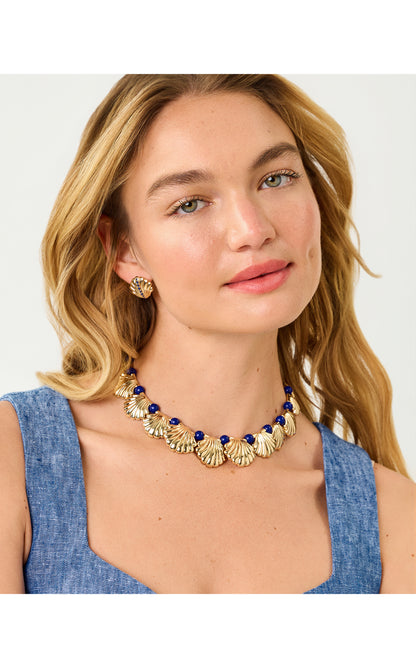 Shelden Necklace - Starlight Navy
