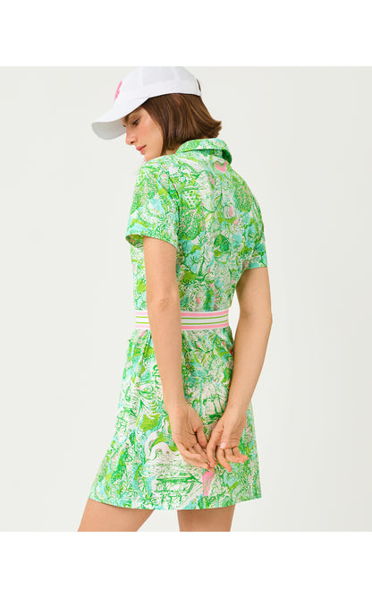 UPF50+ Dominica Dress - Resort White Ship To Shore