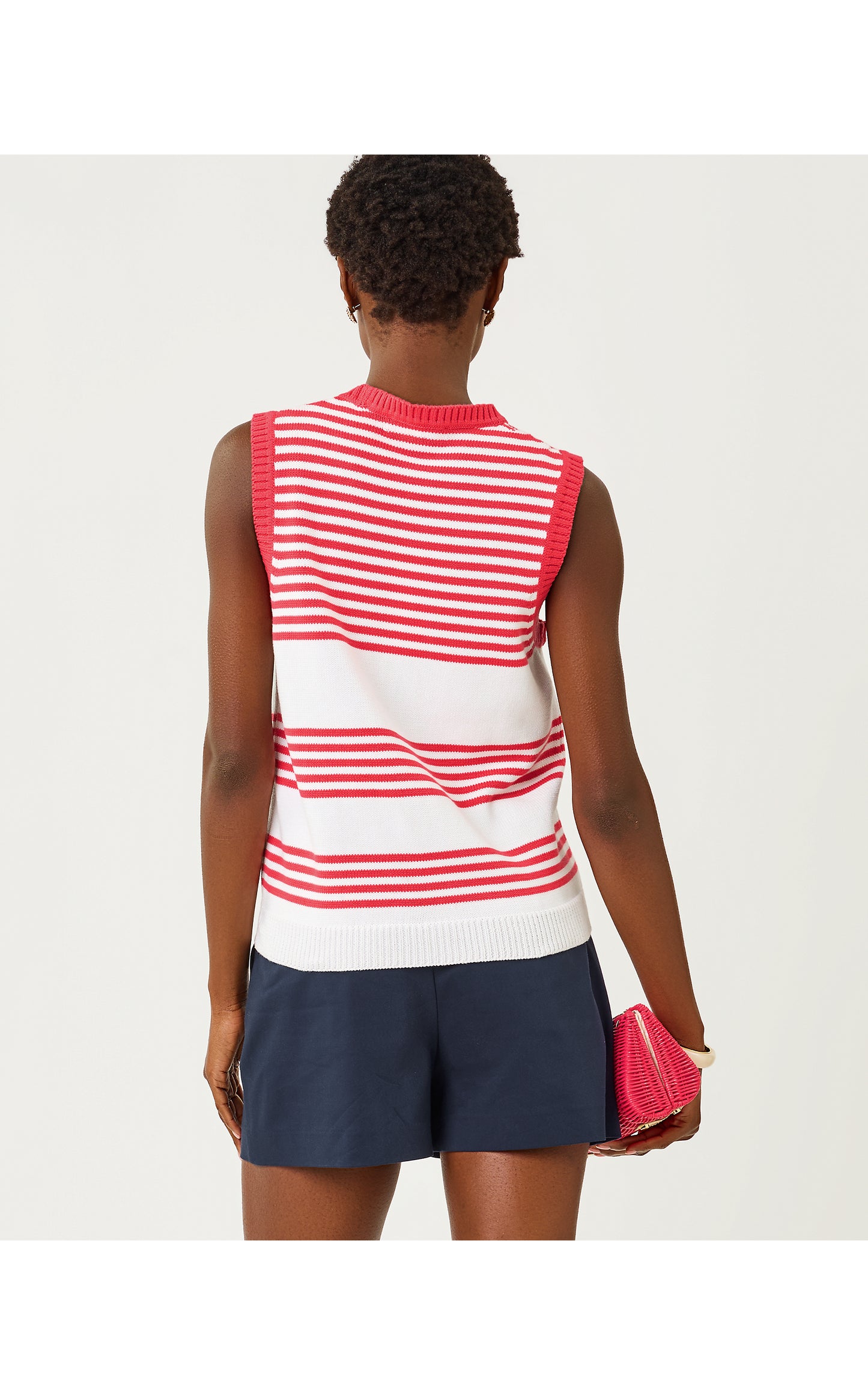 Breelan Sweater Shell - Paradise Punch Nautical Embroidery