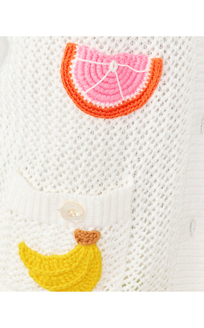 Cormac Mesh Sweater Set - Resort White Tooty Fruity Crochet