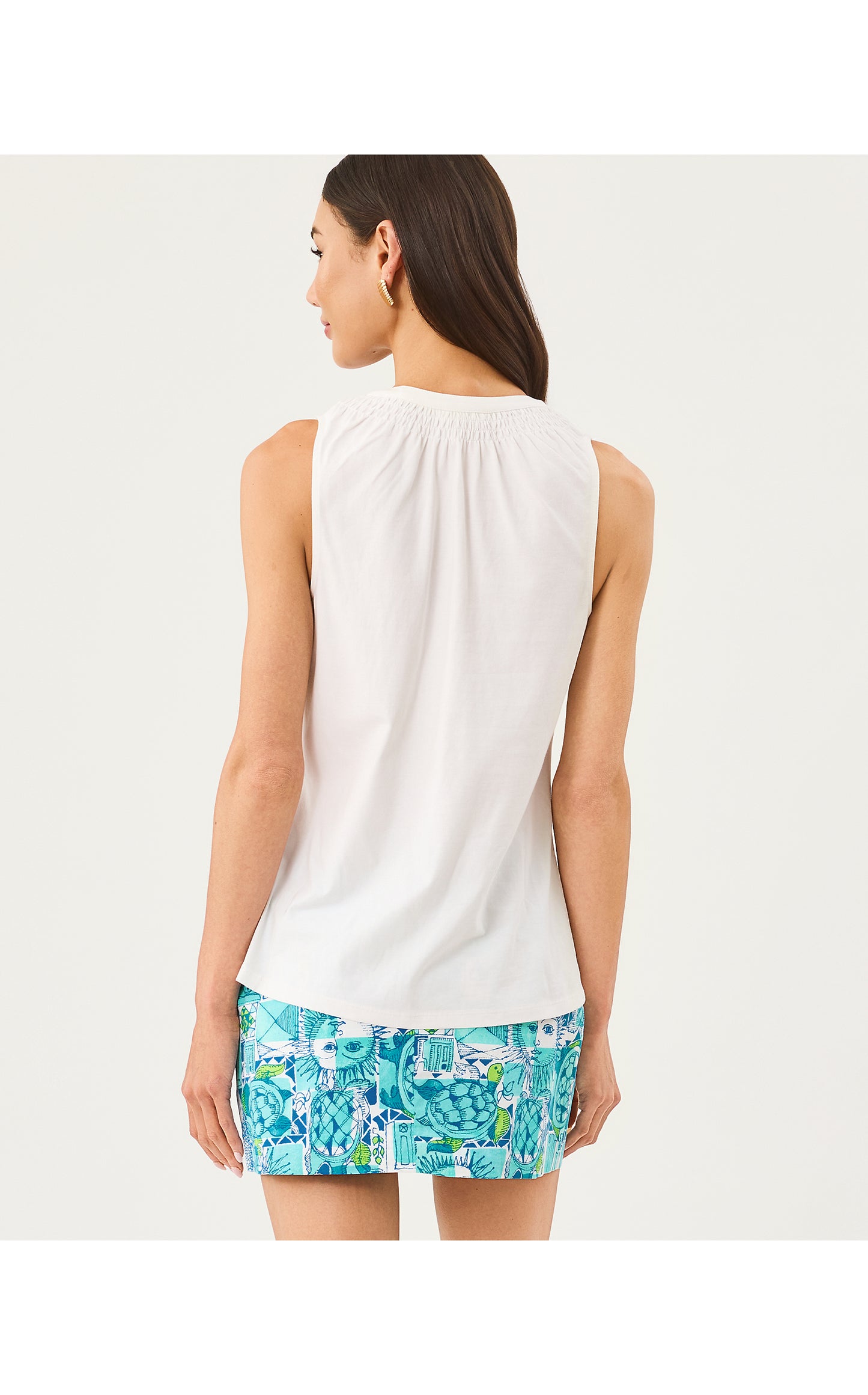 Essie Knit Top - Resort White