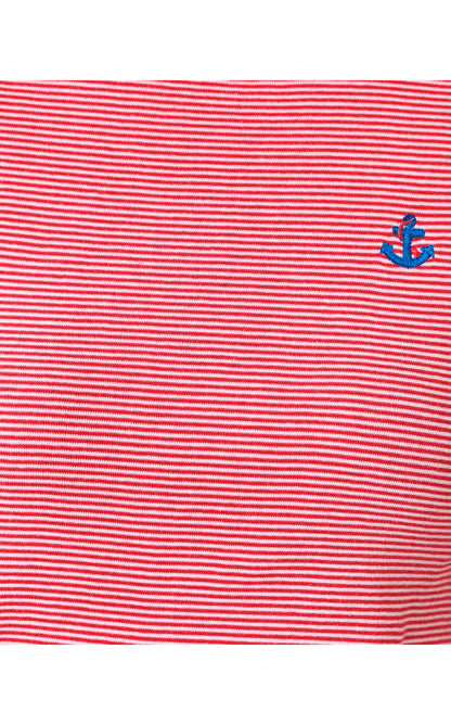 Danica Knit Top - Multi Anchor Mini Embroidery