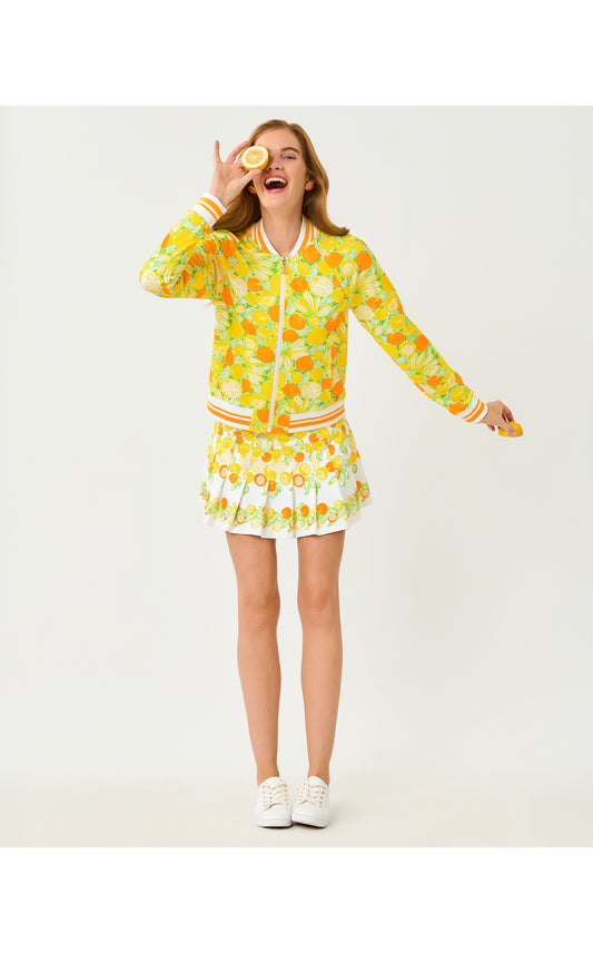 UPF50+ Jaydea Jacket - Island Palm Zesty