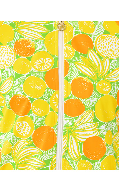 UPF50+ Jaydea Jacket - Island Palm Zesty