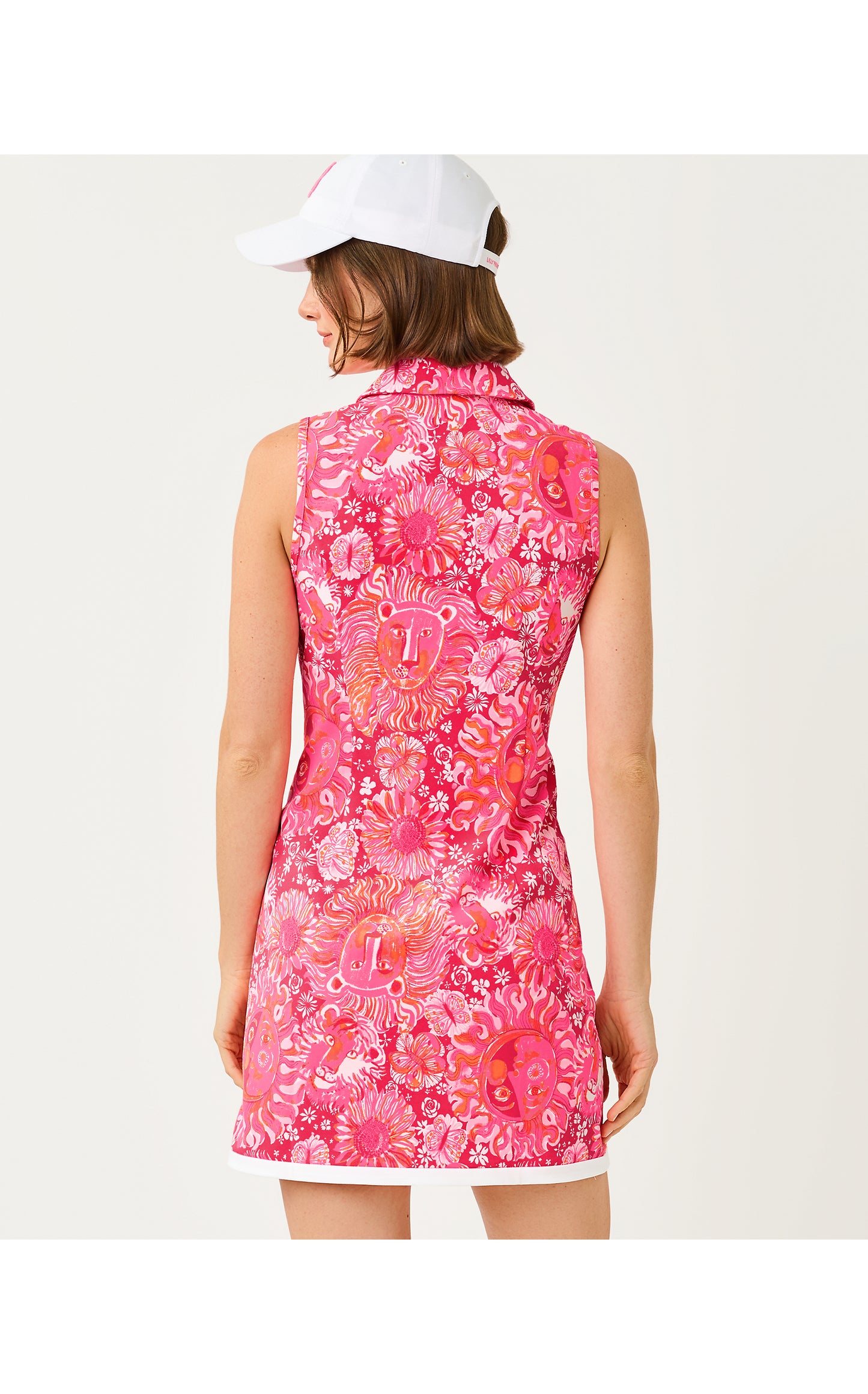 UPF50+ Kathy Bow Dress - Paradise Punch Jims Stuff Golf