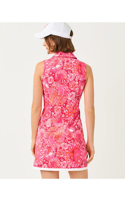 UPF50+ Kathy Bow Dress - Paradise Punch Jims Stuff Golf