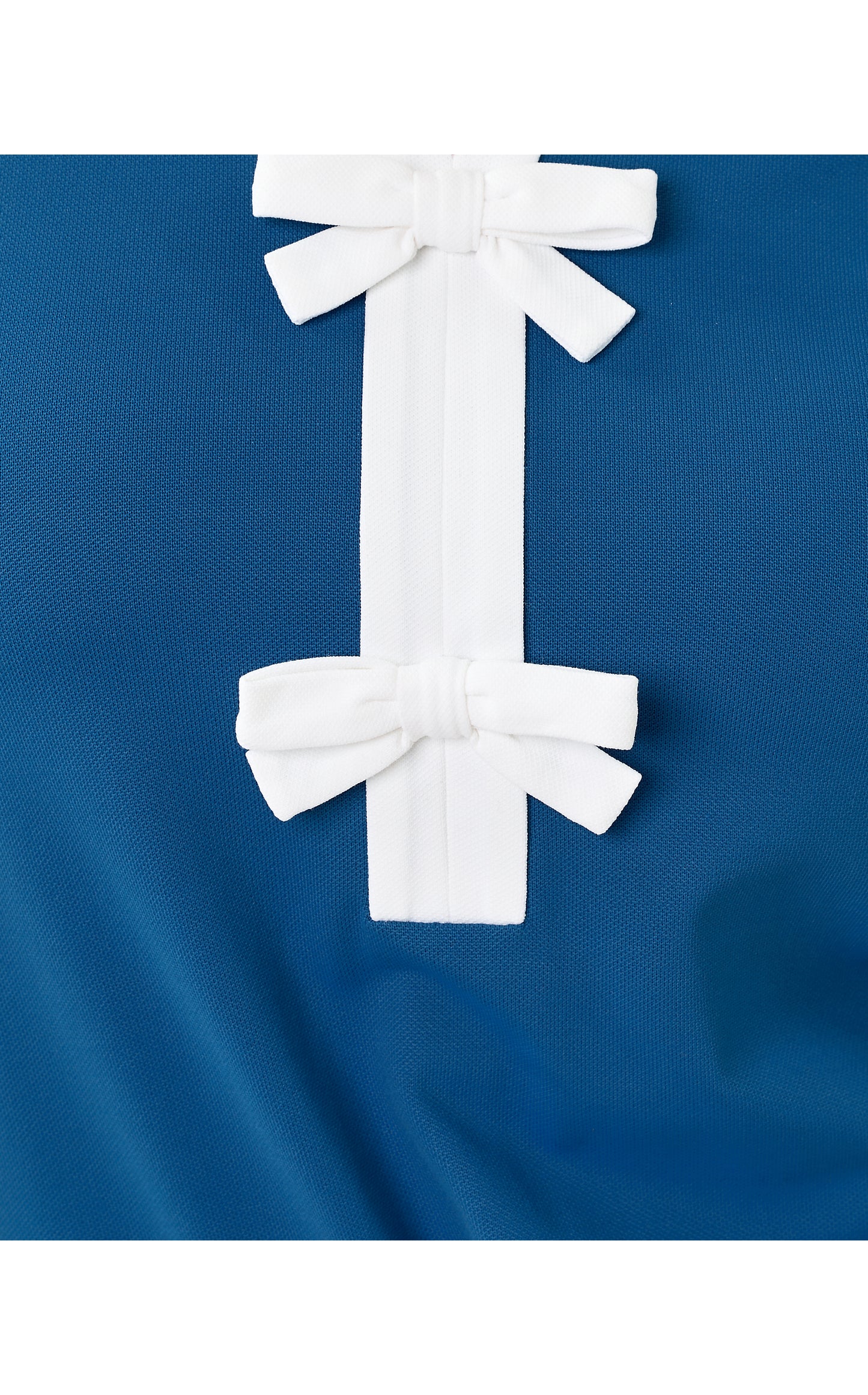UPF50+ Frida Sleeveless Bow Polo - Starlight Navy