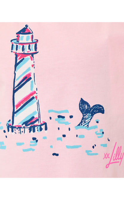 Mini Clairmont Top - Multi Lighthouse Childrens Graphic