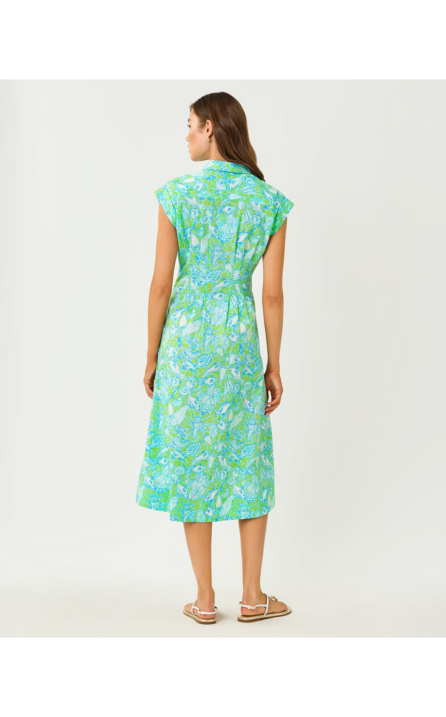 Tonya Midi Shirtdress - Day Dream Blue Throw Me A Line
