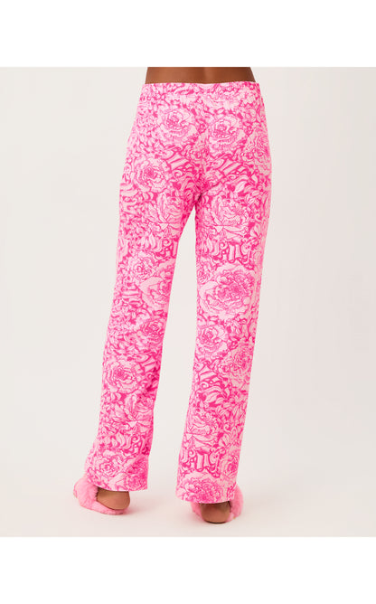 Lysandra PJ Pant- Pink Aster A Rose By Any Other Name