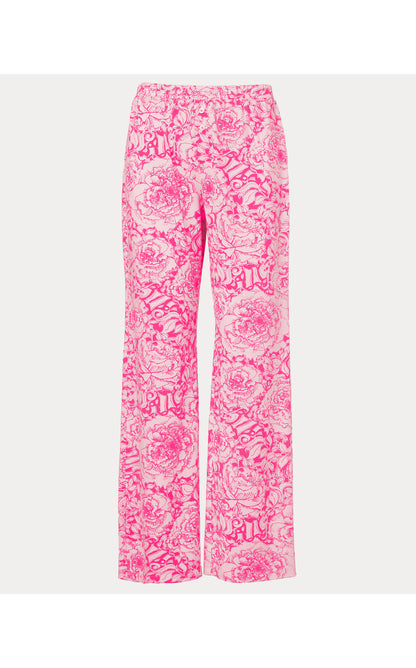 Lysandra PJ Pant- Pink Aster A Rose By Any Other Name