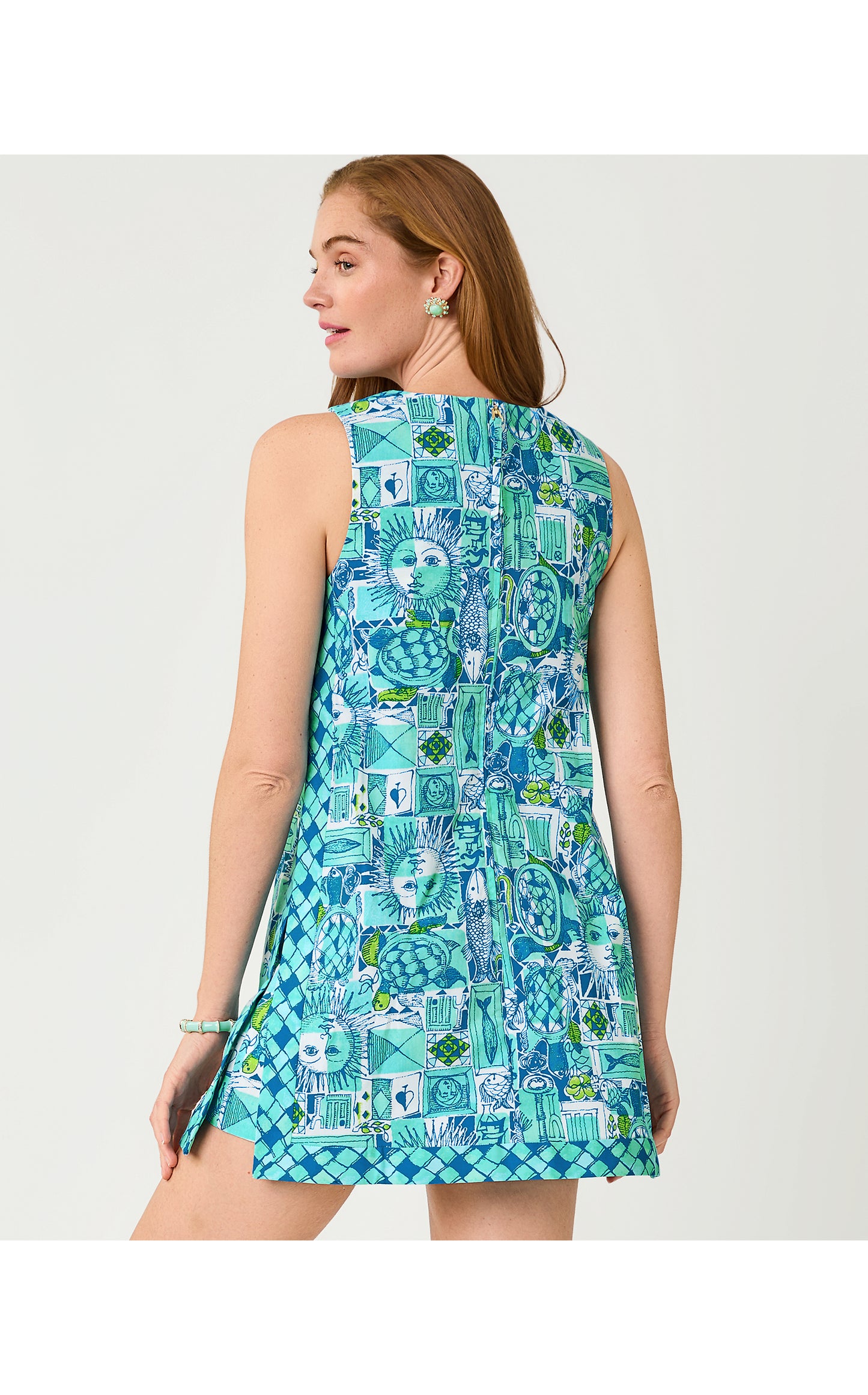 Aisling Shift Romper - Mint Condition Harlillyquin Engineered Romper