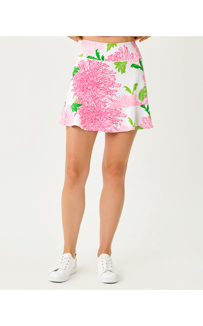 UPF50+ Zadora High Rise Skort - Resort White Lil Go With The Flow