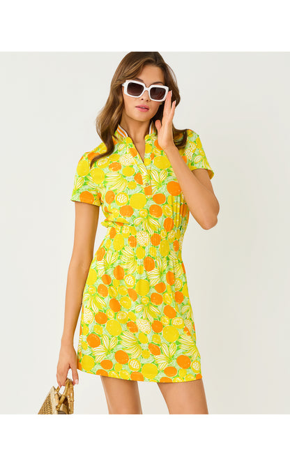 UPF50+ Love Active Dress - Island Palm Zesty