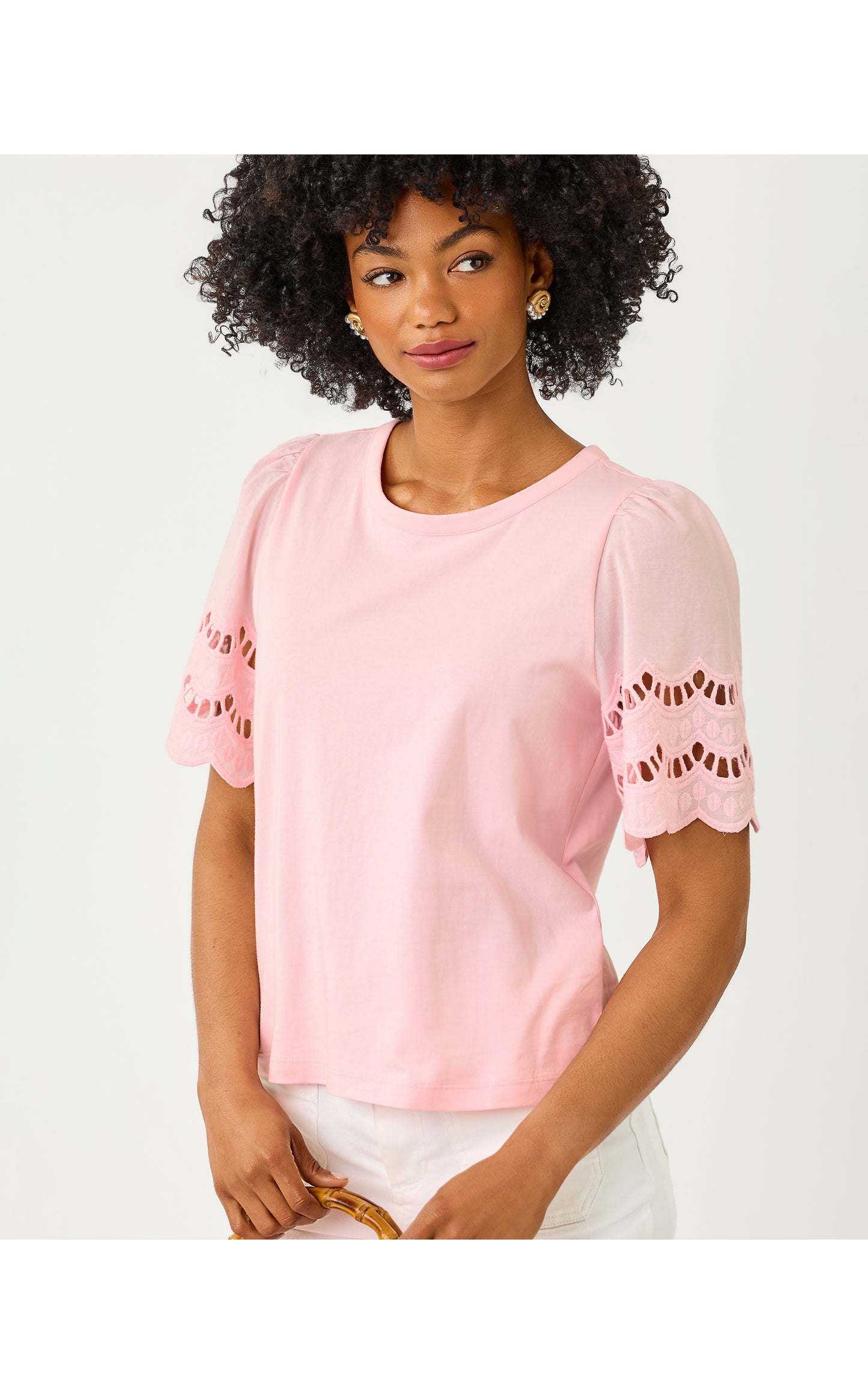 Sebene Knit Top - Pink Muse
