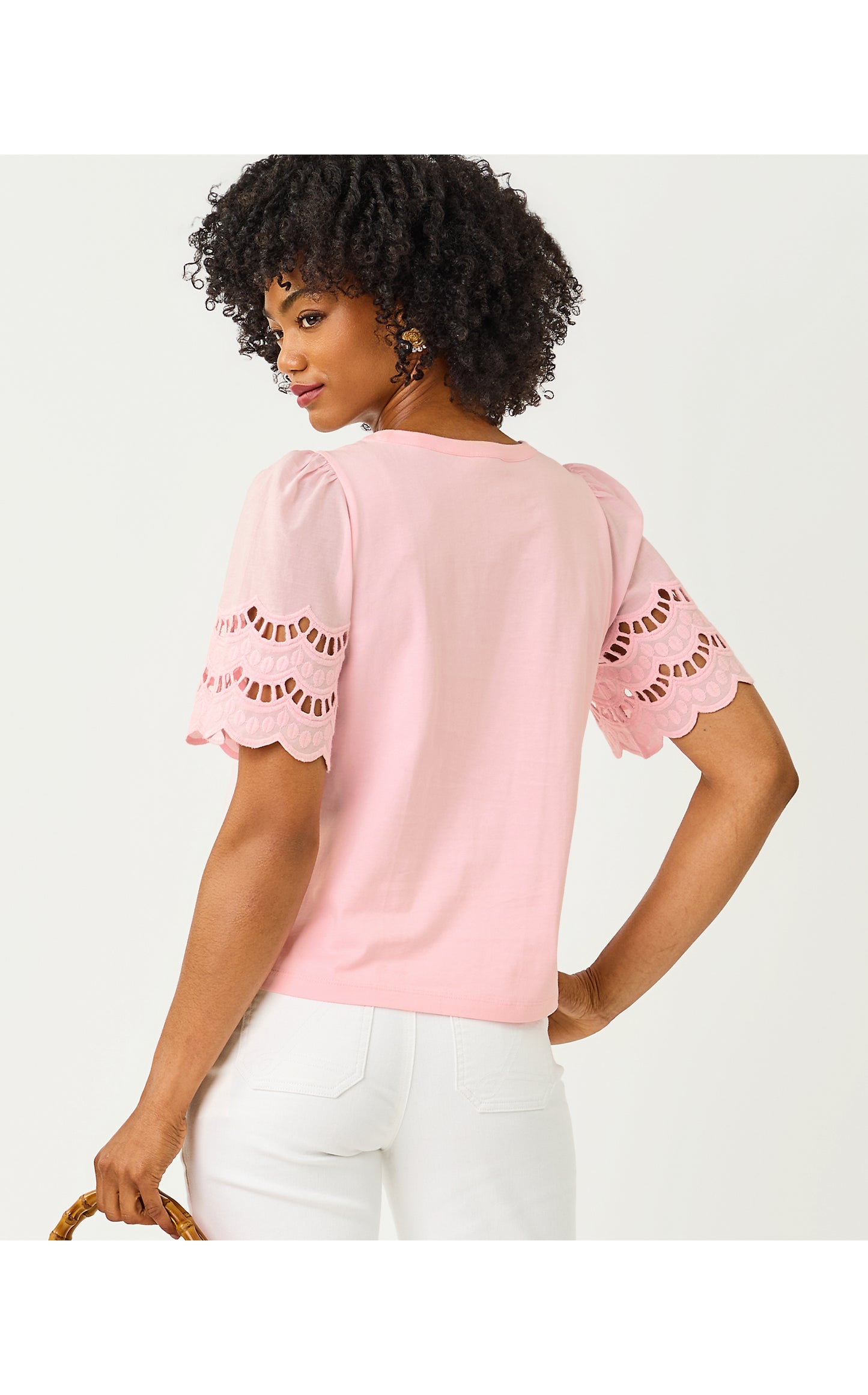 Sebene Knit Top - Pink Muse