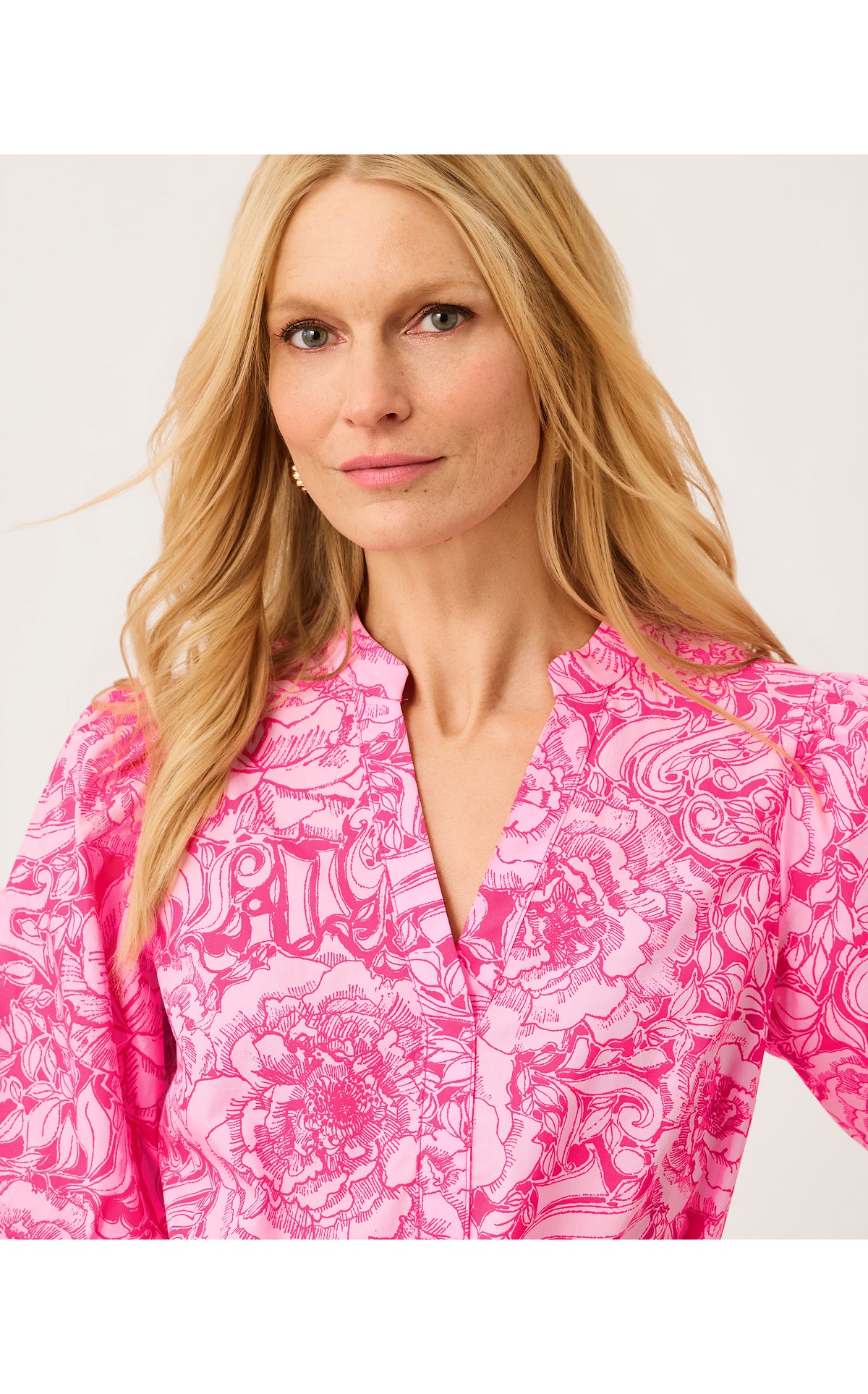 Mialeigh Top - Pink Aster A Rose By Any Other Name