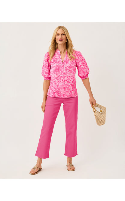 Mialeigh Top - Pink Aster A Rose By Any Other Name