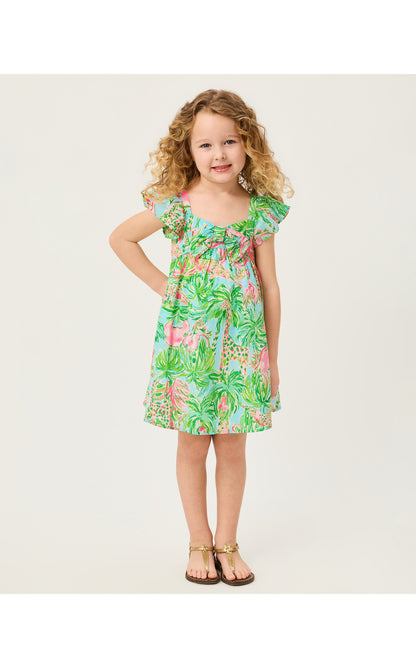 Lilly Pulitzer X Janie and Jack - Anika Bow Dress - Multi On Parade