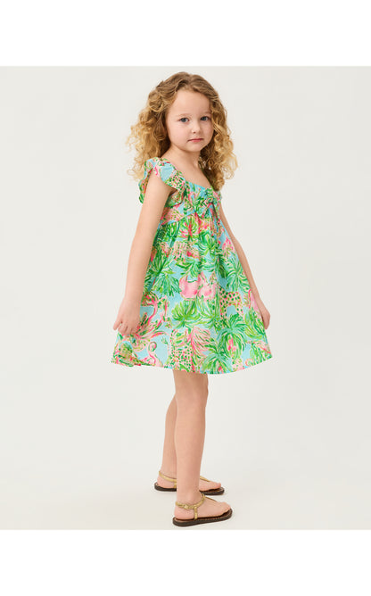 Lilly Pulitzer X Janie and Jack - Anika Bow Dress - Multi On Parade