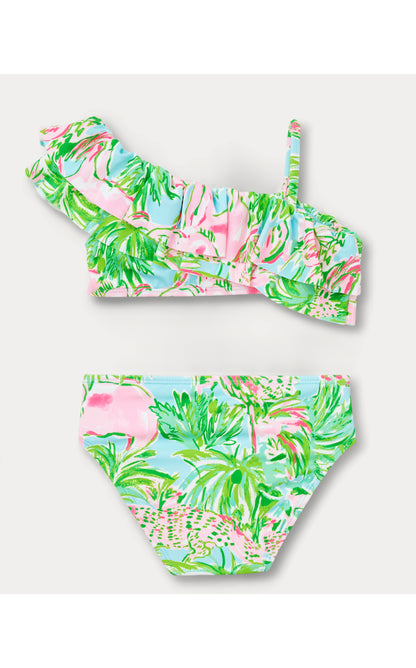 Lilly Pulitzer X Janie and Jack - Norabelle Ruffle Bikini - Multi On Parade