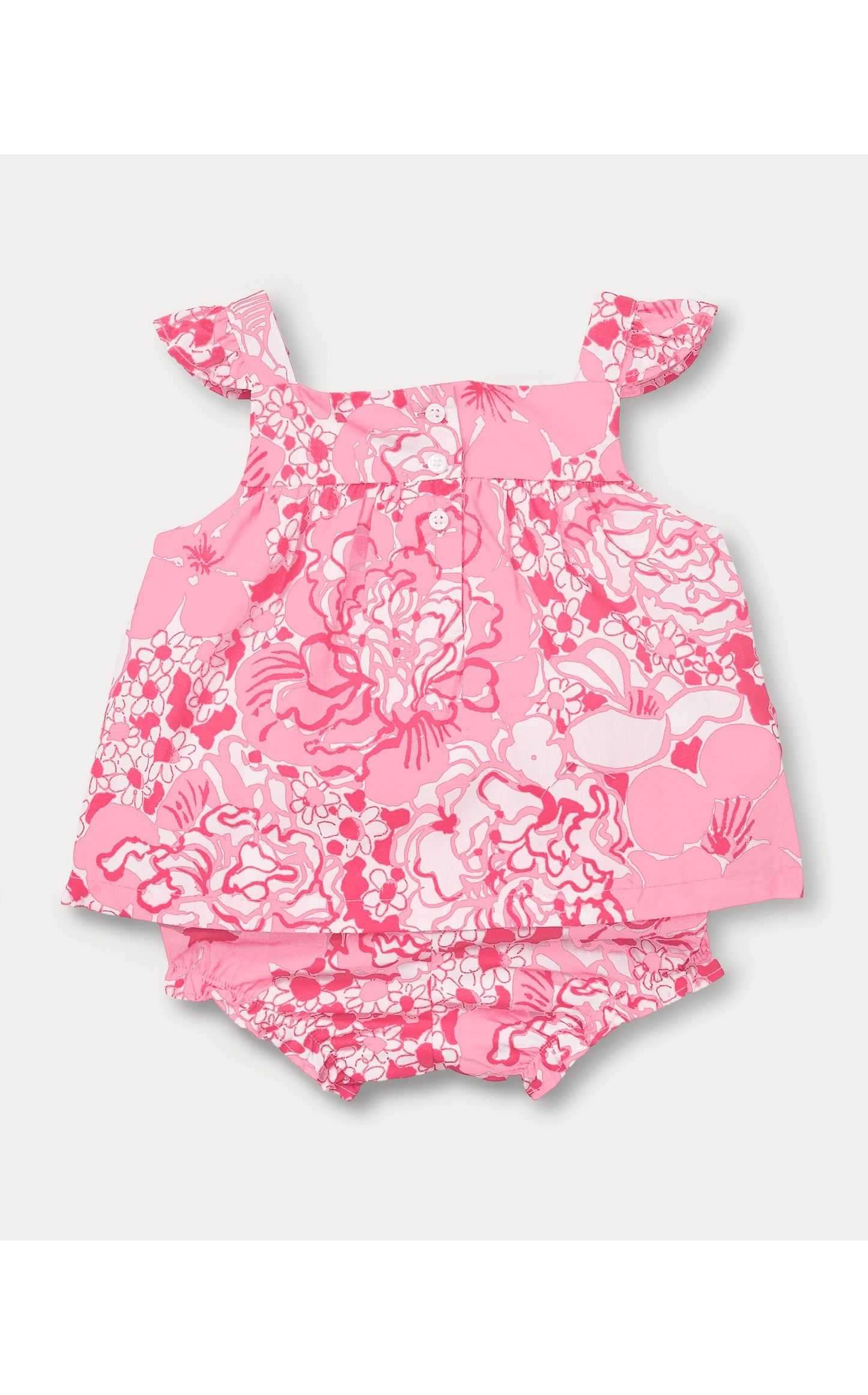 Lilly Pulitzer X Janie and Jack - Wilda Baby Set - Conch Shell Pink Burst Of Joy