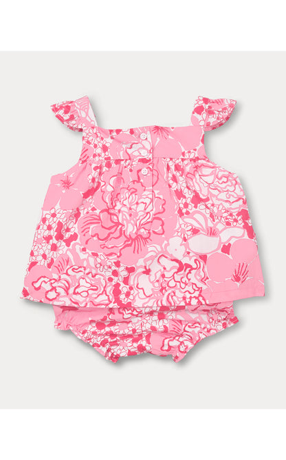 Lilly Pulitzer X Janie and Jack - Wilda Baby Set - Conch Shell Pink Burst Of Joy