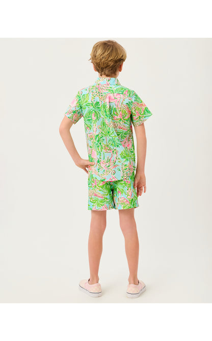 Lilly Pulitzer X Janie and Jack - Lavin Button Down - Multi On Parade
