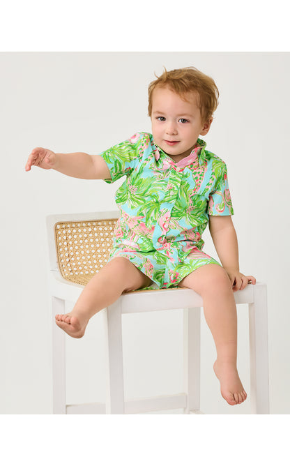 Lilly Pulitzer X Janie and Jack - Lavin Button Down - Multi On Parade